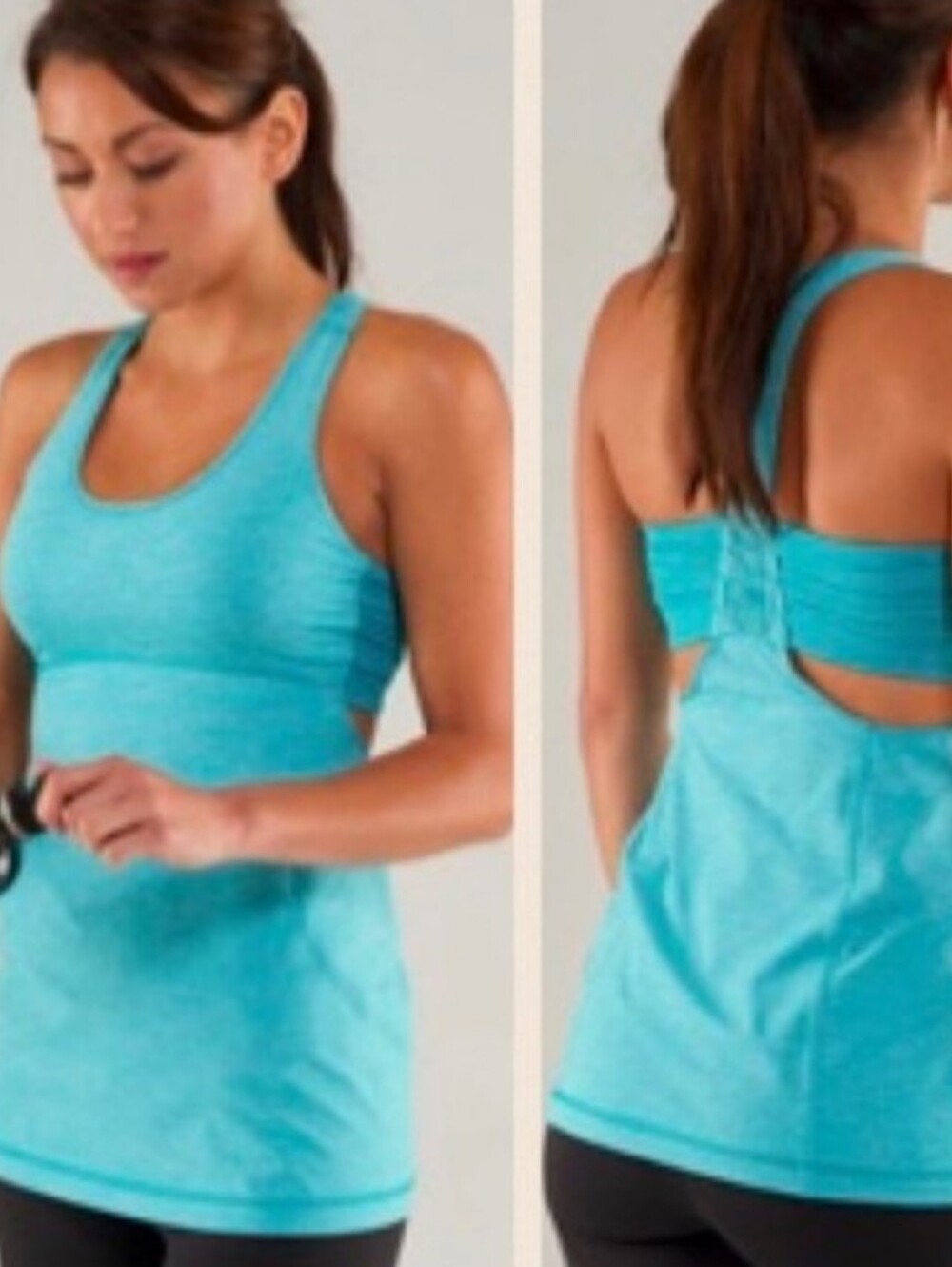 Lululemon Aqua Turbo Tank Top Size 4